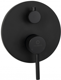 Душевой комплект FILARETE Roun FL1023 (Черный матовый)