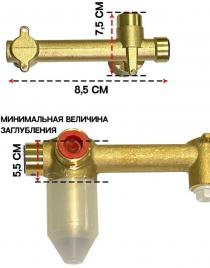 Cмеситель для раковины FILARETE Fing FL4040 (Никель)
